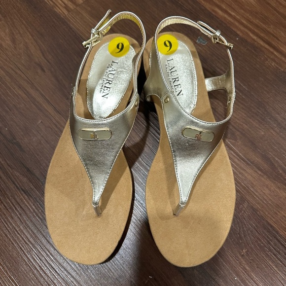 Ralph Lauren Strappy Sandals Size 9 - Picture 1 of 8